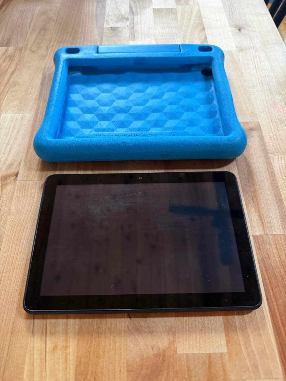 Amazon Blue Kids Tablet with Case/Built-In Stand | 8 10th generation